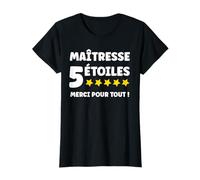 Humour Départ Enseignante école Merci Super maîtresse T-Shirt
