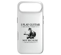 Humour des Joueurs de Guitare Amusants I Play Guitar Because Like It Coque pour iPhone Air