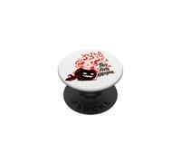 Humour d'halloween Citrouille Ardente Sarcastique PopSockets PopGrip Adhésif