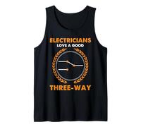Humour d'ingénieur électricien à trois voies Débardeur