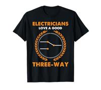 Humour d'ingénieur électricien à trois voies T-Shirt