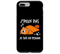 Humour Dormir Dodo flemme Je Peux Pas Je suis en Pyjama Coque pour iPhone 7 Plus/8 Plus