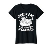 Humour Dormir Dodo lircone Je Peux Pas Je suis en Pyjama T-Shirt