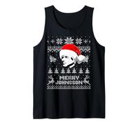 Humour drôle Andrew Président Johnson Noël Holiday Humour Débardeur