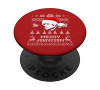 Humour drôle Andrew Président Johnson Noël Holiday Humour PopSockets PopGrip Adhésif