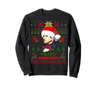 Humour drôle Andrew Président Johnson Noël Holiday Humour Sweatshirt