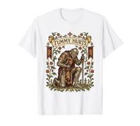 Humour drôle de Chevalier médiéval Qui Fait Mal au Ventre T-Shirt Graphique avec Valeur