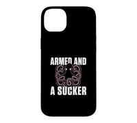 Humour drôle de Pieuvre armé et Ventouse pour Les biologistes Marins Coque pour iPhone 14 Plus