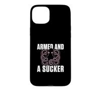 Humour drôle de Pieuvre armé et Ventouse pour Les biologistes Marins Coque pour iPhone 15 Plus