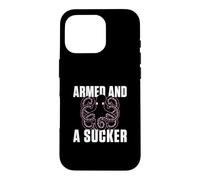 Humour drôle de Pieuvre armé et Ventouse pour Les biologistes Marins Coque pour iPhone 16 Pro