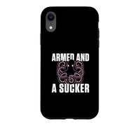 Humour drôle de Pieuvre armé et Ventouse pour Les biologistes Marins Coque pour iPhone XR