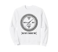 Humour drôle « Dépêchez-Vous et Attendez » Sweatshirt