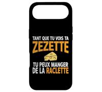 Humour drôle Fromage raclette Tant Que tu Vois ta zezette Coque pour iPhone Air