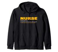 Humour drôle infirmière Tenant ma bière Profession infirmière Sweat à Capuche