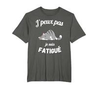 Humour drôle J'peux pas je suis fatigué cadeau T-Shirt