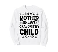 Humour drôle Mère dans la Belle-mère préféré Enfant Blague Citation Famille Sweatshirt