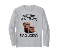 Humour drôle pour Homme Grandpa Just This and Telling Dad Jokes Manche Longue
