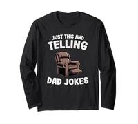 Humour drôle pour Homme Grandpa Just This and Telling Dad Jokes Manche Longue