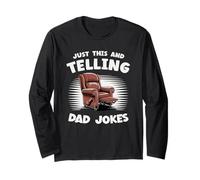 Humour drôle pour Homme Grandpa Just This and Telling Dad Jokes Manche Longue