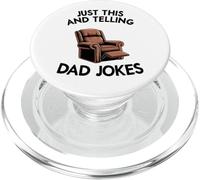 Humour drôle pour Homme Grandpa Just This and Telling Dad Jokes PopSockets PopGrip pour MagSafe
