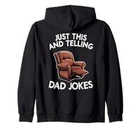 Humour drôle pour Homme Grandpa Just This and Telling Dad Jokes Sweat à Capuche