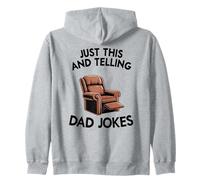 Humour drôle pour Homme Grandpa Just This and Telling Dad Jokes Sweat à Capuche