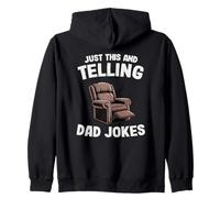 Humour drôle pour Homme Grandpa Just This and Telling Dad Jokes Sweat à Capuche
