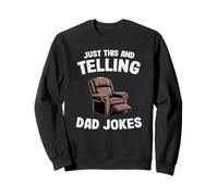 Humour drôle pour Homme Grandpa Just This and Telling Dad Jokes Sweatshirt