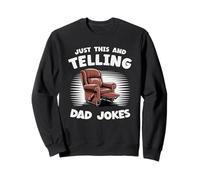 Humour drôle pour Homme Grandpa Just This and Telling Dad Jokes Sweatshirt