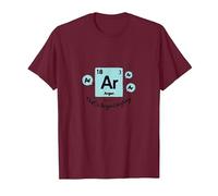 Humour du Tableau périodique : AR That's Argon Laughing T-Shirt, Homme, Marron, XXL