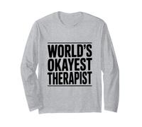 Humour du thérapeute Le Plus Acceptable au Monde pour la santé mentale Manche Longue