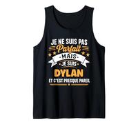 Humour Dylan Drole Blague personnalisé Prénom Dylan Débardeur