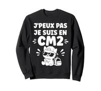 Humour École Élève Primaire Je suis en cm2 Sweatshirt