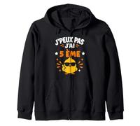 Humour École Élève rentrée des Classes J'peux Pas J'Ai 5 ème Sweat à Capuche
