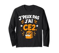 Humour École Élève rentrée des Classes J'peux Pas J'Ai CE2 Manche Longue
