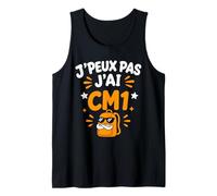 Humour École Élève rentrée des Classes J'peux Pas J'Ai cm1 Débardeur