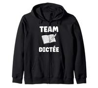 Humour École Prof Élève Drôle Team dictée Sweat à Capuche