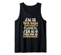 Humour Écolo Imparfaite Tote Bag Planète Drôle Femme Débardeur