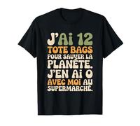 Humour Écolo Imparfaite Tote Bag Planète Drôle Femme T-Shirt