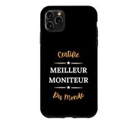 Humour éducateur certifié Meilleur Moniteur Coque pour iPhone 11 Pro Max