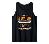 Humour éducateur spécialisé Homme Super éducateur Débardeur
