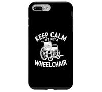 Humour en Fauteuil Roulant drôle Handicap Personnes handicapées Handicap Handicap Coque pour iPhone 7 Plus/8 Plus