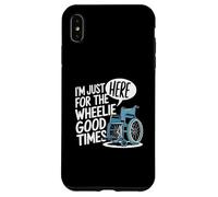 Humour en Fauteuil Roulant drôle Handicap Personnes handicapées Handicap Handicap Coque pour iPhone XS Max