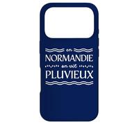 Humour en Normandie on VIT Pluvieux Temps Normand Coque pour iPhone 17 Pro
