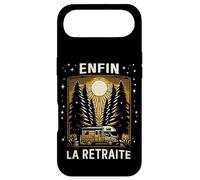 Humour Enfin la Retraite - Cadeau Retraité en Camping-Car Coque pour iPhone Air