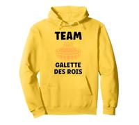 Humour épiphanie Nourriture Amour Team Galette des Rois Sweat à Capuche