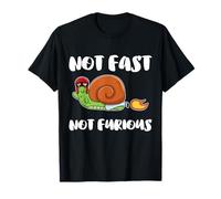 Humour Escargot | Not Fast Not Furious | Citation Drôle T-Shirt