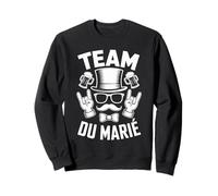Humour EVG Team du Marié Enterrement Vie de Garçon Soirée Sweatshirt