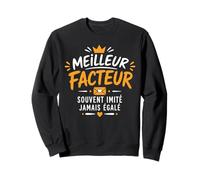 Humour Facteur courrier Homme départ Meilleur Facteur Sweatshirt