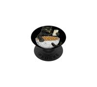 Humour félin Amusant pour Halloween avec Un Chat espiègle PopSockets PopGrip Adhésif